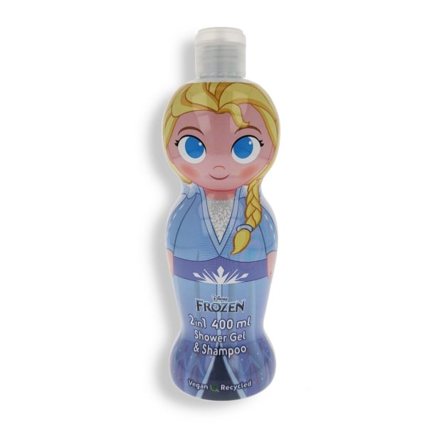 2-i-1 Gel og shampoo Frosne Elsa Børn (400 ml)