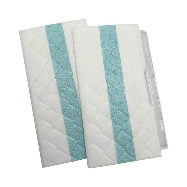 4 stk. dampmopp erstatningsputer for S3500-serien S3501 S3601 S3501S S3601C dampmopp lomme mopp mikrofiber