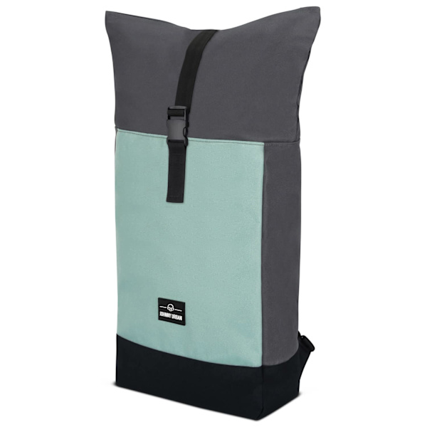 Rulltopp Ryggsäck för Män och Kvinnor - Skolryggsäck, Universitet, Arbete - Casual Daypack - Vattenavvisande - Laptop Fack 16 Tum Ryggsäck green