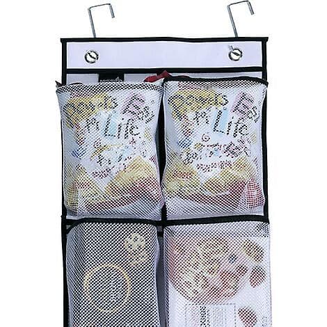 Smal Hängande Skohylla för Dörr, Vit, 2-pack