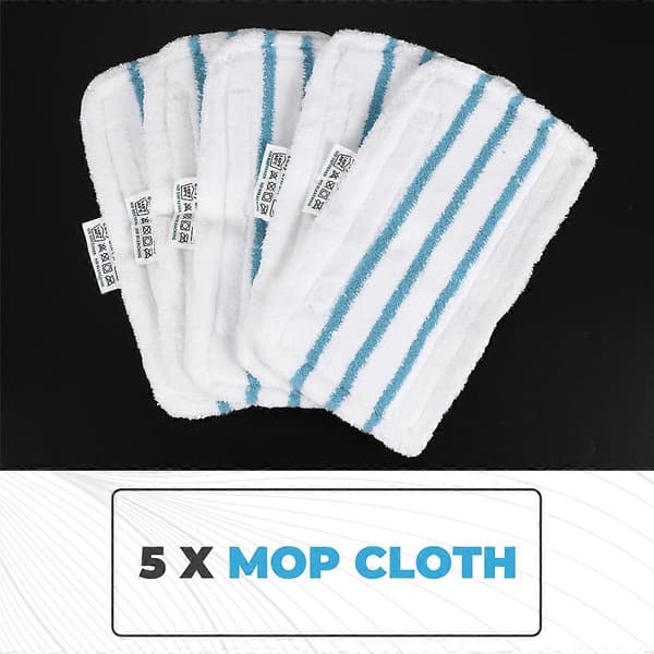 10 st Moppdynor för Shark Vacmop Pro VM252 VM250 VM200 VC205 VM250