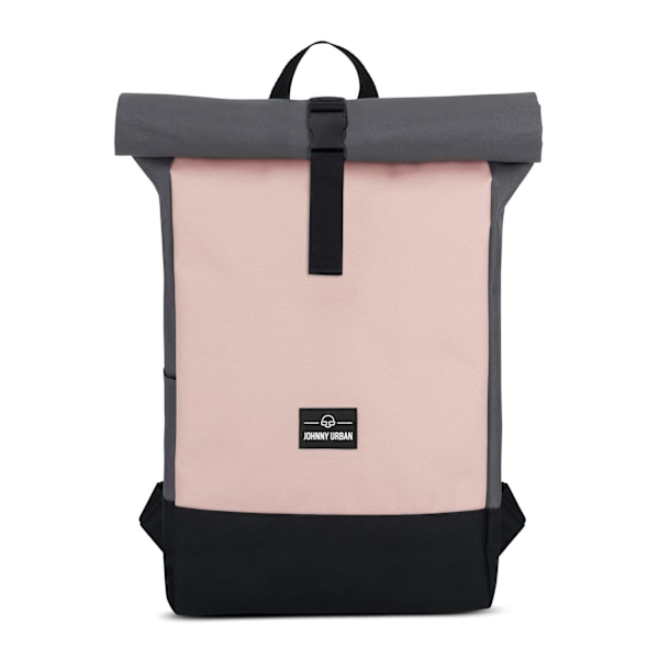 Rulltopp Ryggsäck för Män och Kvinnor - Skolryggsäck, Universitet, Arbete - Casual Dagryggsäck - Vattenavvisande - Laptopfack 17 Tum Ryggsäck pink