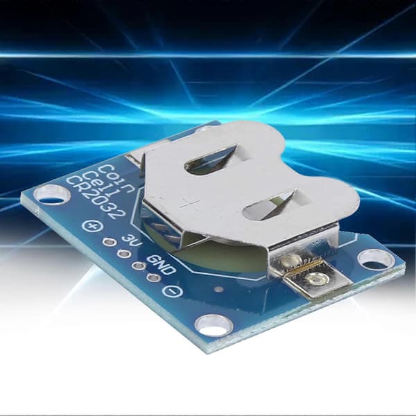 Monteringskortmodul for knappcellebatteri for 20 mm CR2032 myntcelle - 3 stk