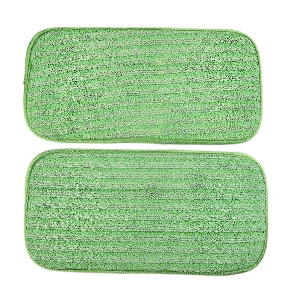 8 stk. udskiftnings dampmoppe mikrofiber kludepude til moppe trekantet moppe