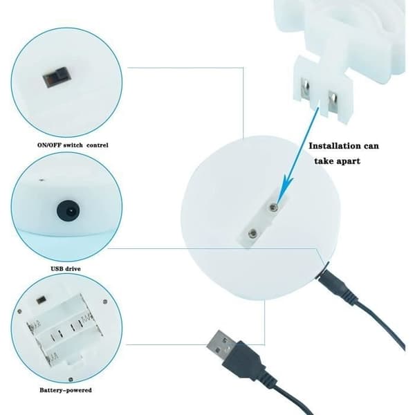 (Regnbåge) Neonskylt - Regnbåge - Sovrum - USB-driven - Batteridriven - Romantisk atmosfär