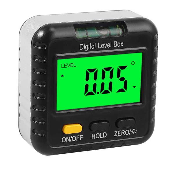 Digital Inclinometer Digital Nivåfodral med Bakgrundsbelyst LCD Vinkelmätare, Magnetisk Bas Vinkelmätare Funktion