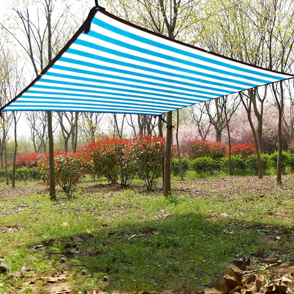 Skuggnät, förstärkt tjock skuggskydd, växthus vindskyddsnät med öljetter (2X5m) 2X5m