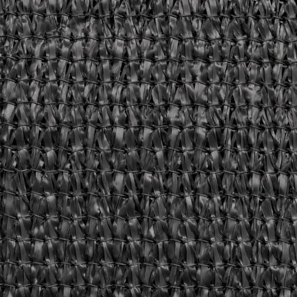 vidaXL Balkonskærm HDPE 90 x 600 cm antracit silver Antracit