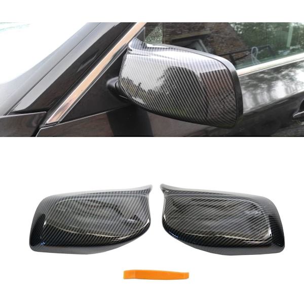 M-Style Karbonfiber Sidespeildeksel Erstatning for 5-serie E60 E61 E63 E64 2003 2004 2005 2006 2007