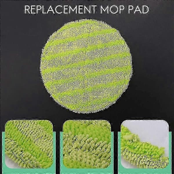2-pakning vaskbare mikrofiberputer for Black & Decker dampmoppmodeller
