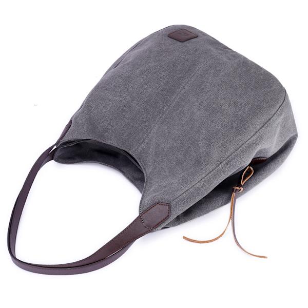 Naisten kangaskassi Vintage Yläkahvallinen Tote Bag Monitoiminen Rentouttava Tote Bag Koululaukku