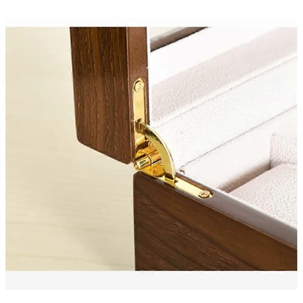 Ur Opbevaringsboks Ur Display Holder Etui Brun (12 rum)
