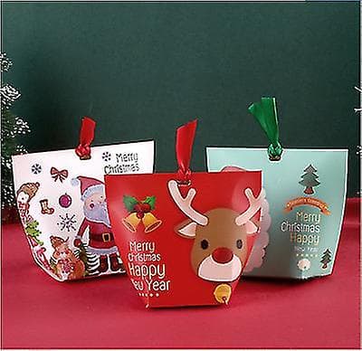 Julgodisbox Dekorativa Julklappsaskar Julklappspåsar, kraftpåse Jul @bugu