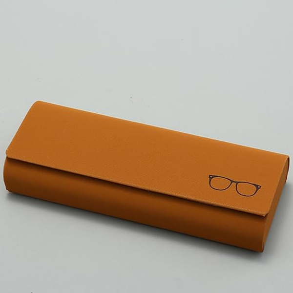 Solbriller Organizer Opbevaring - Retro Ridsefast Kunstig Læder Briller | Slank Design Briller Etui Organizer