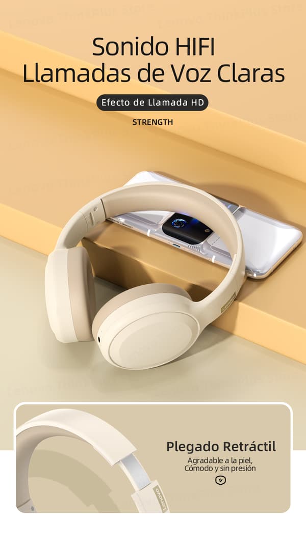 Original TH30 Trådlösa Hörlurar, Bluetooth 5.0 Vikbart Sport Gaming Headset