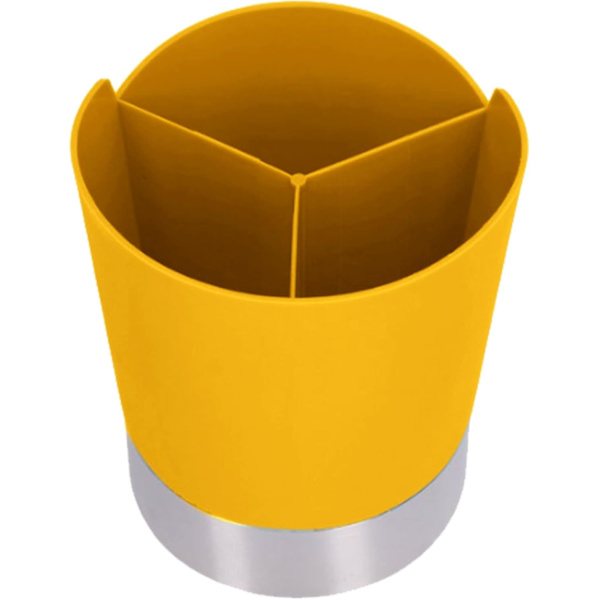 Dispenser Premium Material Kaffe Røreholder Stabil Base for Hjem for Restaurant for Bar Vask Rack Oppvask Hylle (A, En Størrelse)-Gul