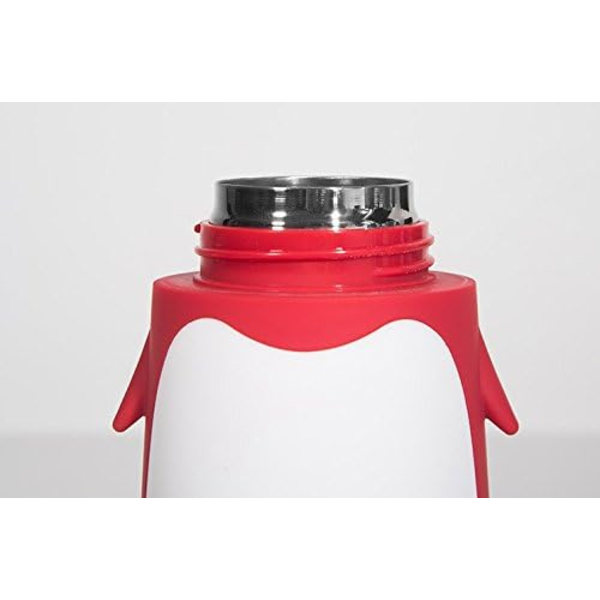 280ml Søt Pingvin Kopp Flaske Vakuumflaske (rød) Red