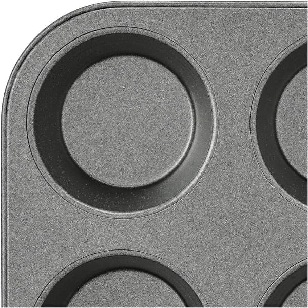 1 stk. rund non-stick muffinplade, kagebageform til køkkenet