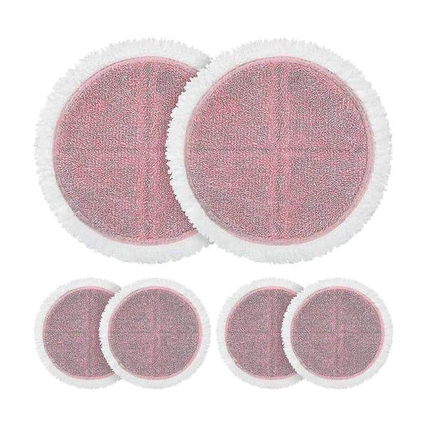 5 sæt vaskbare mikrofiber dampmoppeklude - Universal mikrofiber rengøringsklud - Universal dampmoppeklude