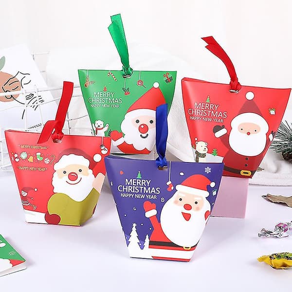 Julgodisbox Dekorativa Julklappsaskar Julklappspåsar, kraftpåse Jul @bugu