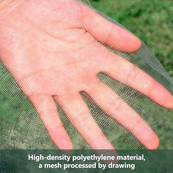 Insektnett Grønnsaksnett Plantenett Grønnsaker Insekt Frukt Fugl Bille Mygg Anopheles Flue Myggnetting Stoff 3m*15m 3m*15m
