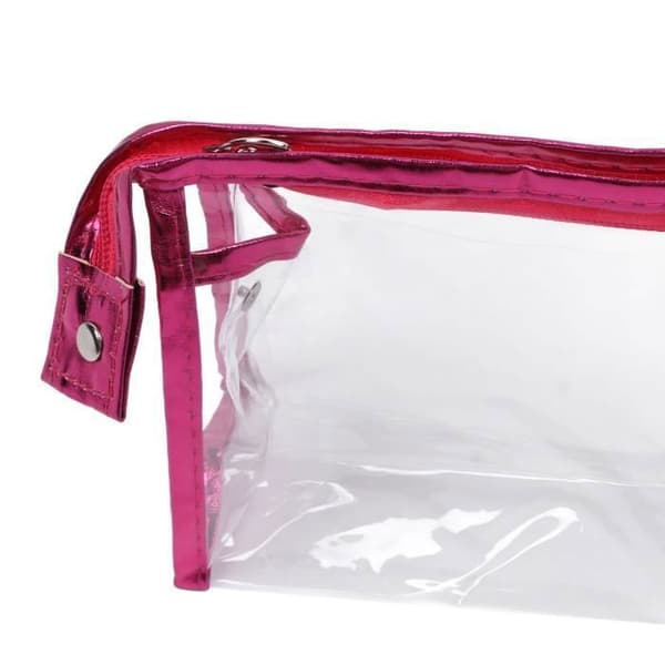 Transparent Kosmetikväska 5-pack Transparenta Kosmetikväskor Transparenta Sminkväskor Bagage SMINKVÄSKA