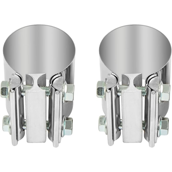 64mm x 76,2mm længde rustfrit universal udstødningsklemme