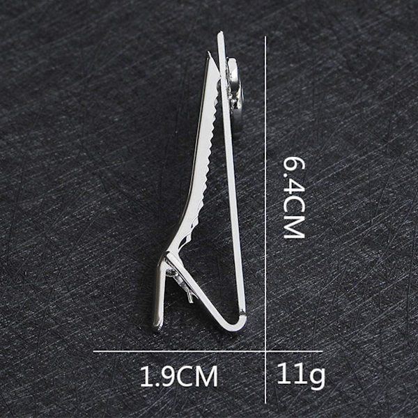 Pieces Business Slipsnål Herr Slipsklämma Kreativ Silver Högkvalitativt Modeklämmor Gåvor Charms Smycken Pins Musiknot Dekoration Skjorta Kostym Tillbehör