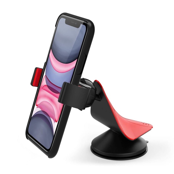 Bilholder, Universal Mobiltelefon Bilholder til mobiltelefoner Apple iPhone 14, 14 Pro, 13, 13 Pro, 12, 11, Xr, Xs, Android Smartphone, GPS