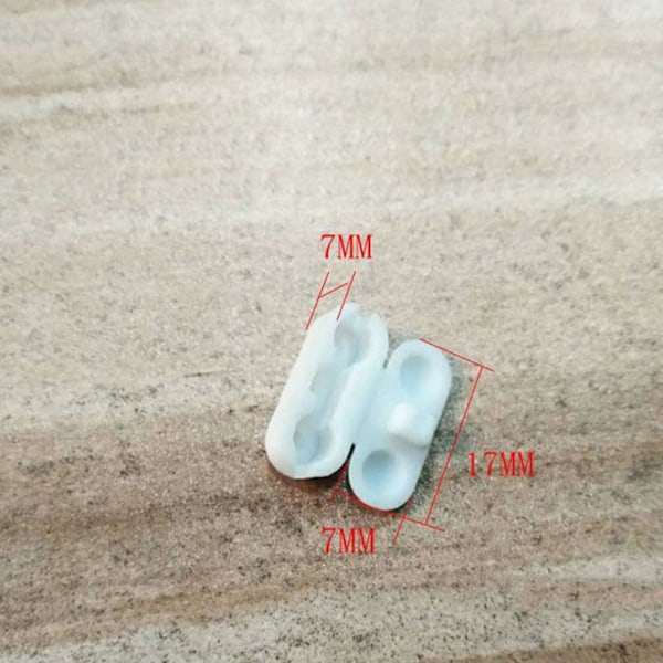Lodrette persienner tilbehør rulle jalousi gardin connector clips perle reb diy håndværk rulle gardin montering udskiftning til hjem butik