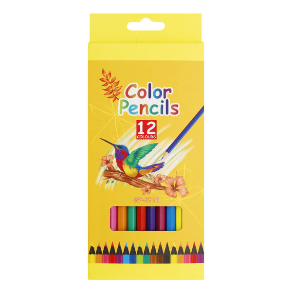 12 metallista värikynää, värikynät aikuisille, erilaisia ​​värejä puinen set lapsille taiteilijoille aloittelijoille