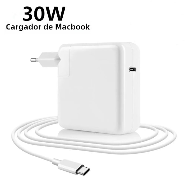 USB C Laddare 30W 60W 87W 96W Strömadapter för MacBook Pro 16 15 13 Tum Nya Air 13 Tum 2020/2019/2018 Kompatibel med Type C PD