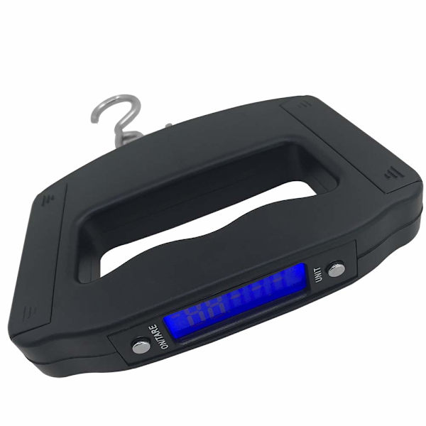 Elektronisk digital bärbar hängande viktkrok resebagagevåg (50 kg)
