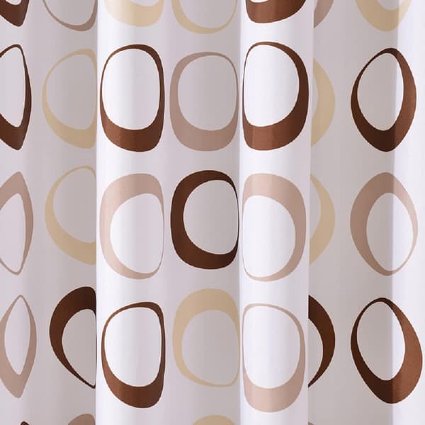 1 st Duschdraperi för Badrum 180 x 180 cm Mögelresistent Vattentätt Polyestertyg Geometriskt Duschdraperi