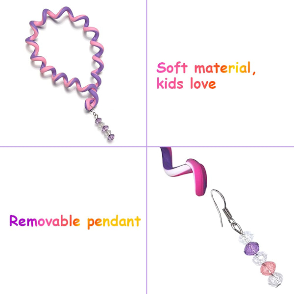 6 st/set Kvinna Flicka Hår Styling Twister Klämmor Flätare Verktyg DIY Tillbehör