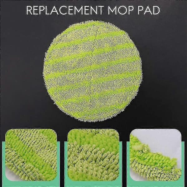 maxx 2-pak Grå Moppepuder til Easy Mop System med 2-kammer spand