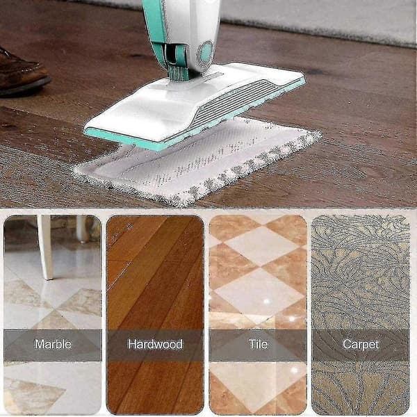 Vaskbare mikrofiberkluter for Black & Decker dampmopp - Erstatningskluter