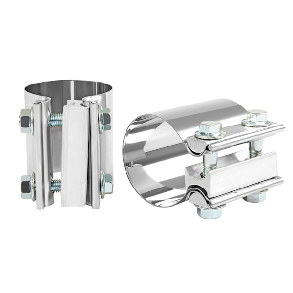 64mm x 76,2mm længde rustfrit universal udstødningsklemme