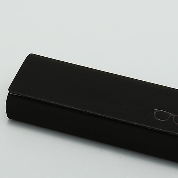 Solbriller Organizer Opbevaring - Retro Ridsefast Kunstig Læder Briller | Slank Design Briller Etui Organizer