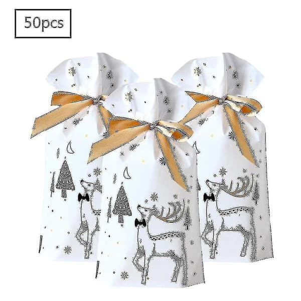 50 st Julklappspåsar, Presentpåsar, Godispåsar, Julgodispåsar, Julklappspåse