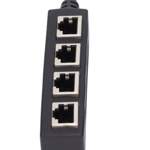 RJ45-jakaja, Ethernet-kaapeli RJ45-sovitin 1 uros 4 naaras, CAT7-verkkokaapelijakaja
