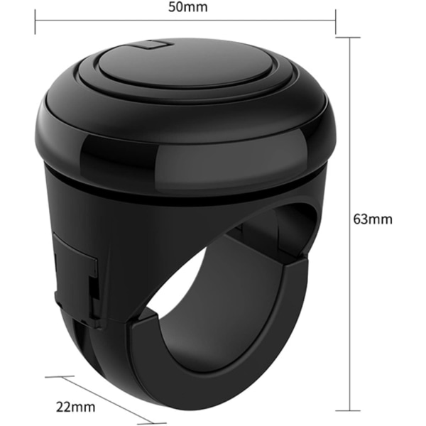 Kørselshjælp, Universal bilrat drejeknap, til sedaner, hatchbacks, lastbiler, SUV'er osv.