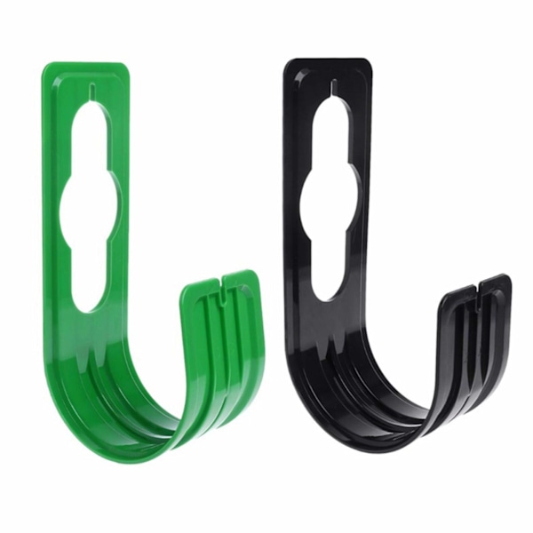 Veggholder for hageslange, bærbar holder for hage- og garasjeslange, fleksibel hageslange for utendørs bruk.