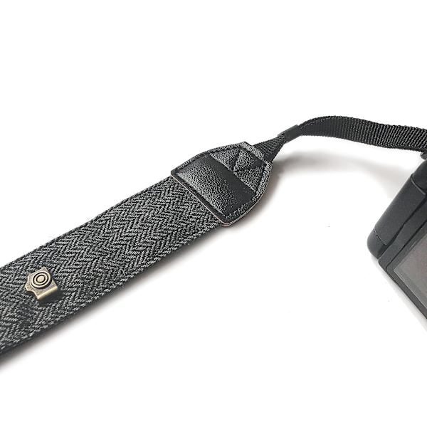 Kameravyön olka- ja kaulahihna, pehmeä vintage-kuviollinen kameran hihna DSLR/SLR/Nikon/Canon/Sony/Lumix/Fujifilm/Rico/Samsung/Pentax/Olympus jne.