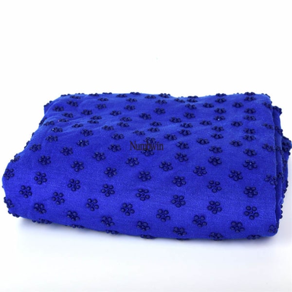 Hurtigtørrende skridsikre yogahåndklæder med mesh-bærepose, ekstra lang (62 x 183 cm) 183*61cm