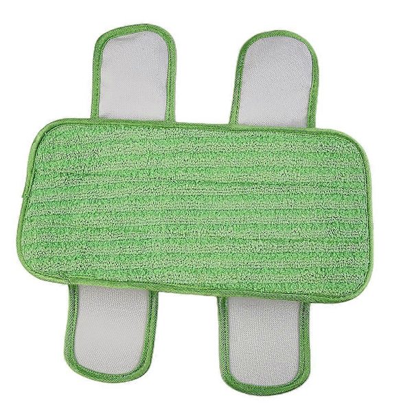 8 stk. udskiftnings dampmoppe mikrofiber kludepude til moppe trekantet moppe