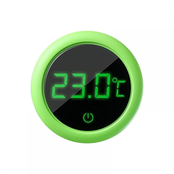 Mini digitalt akvarie termometer, selvklebende LCD digitalt akvarie termometer for akvarium, reptiler, terrarier