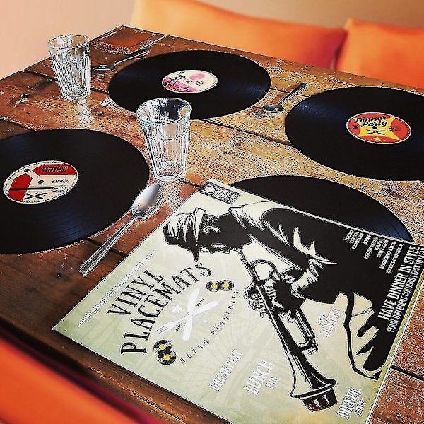 4x Placemats - Vinylplater