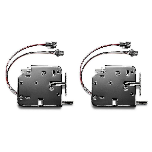 2x 12v 2a Intelligent Elektronisk Styrd Elektromagnetisk Lås, Skåplås, Access Control S -gt