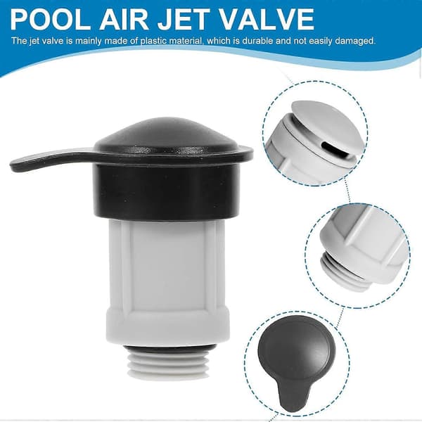 2-pak Pool Luftdyseventil & Luftdyseventilhætte Repl